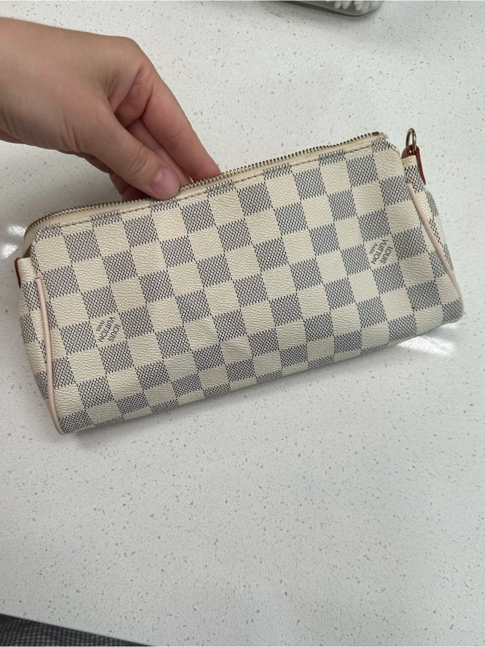 Damier Azur Eva Clutch like Louis Vuitton